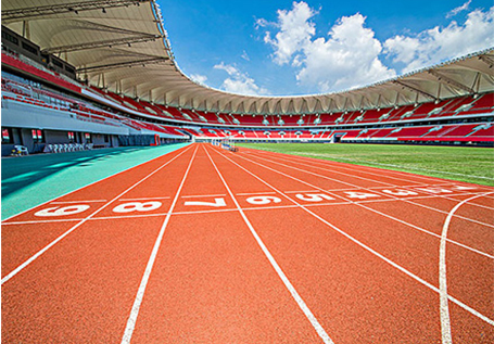 橡膠跑道與塑膠跑道的區別