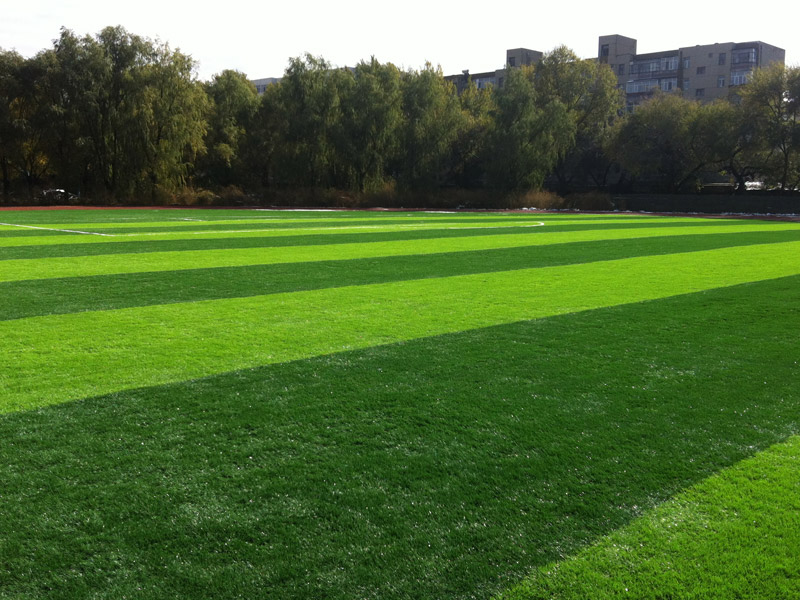 沈陽人造草坪足球場為什么會出現泛黑的現象？